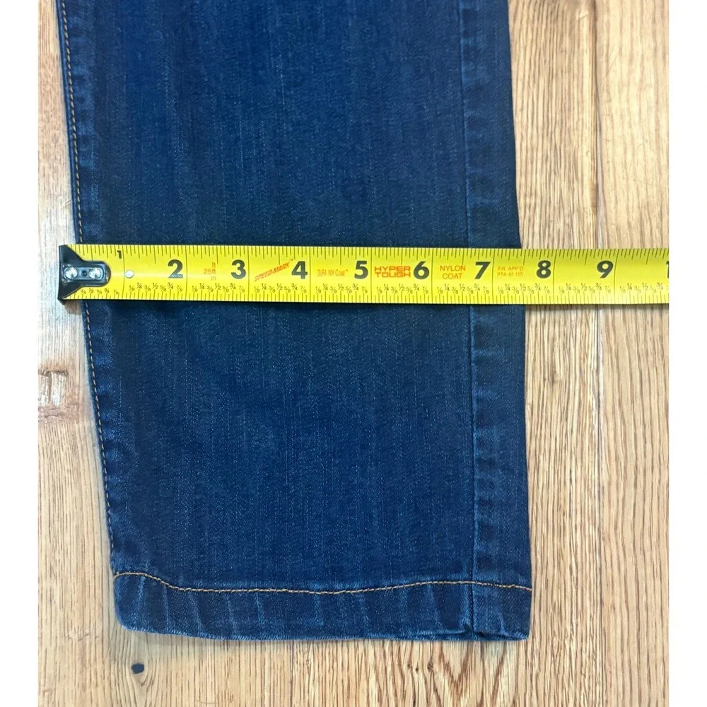 Aviator Mens Best Travel Jeans Dark Wash Straight Leg Indigo Made in USA 34x30
